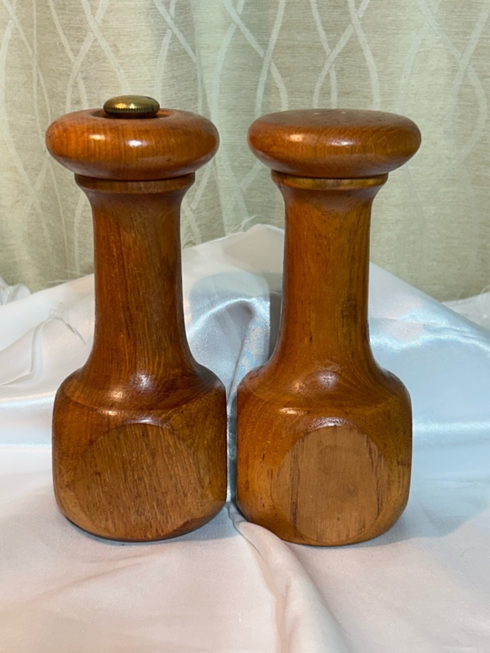 MCM Teak Salt & Pepper Mill 1960’s Zassenhaus W Germany